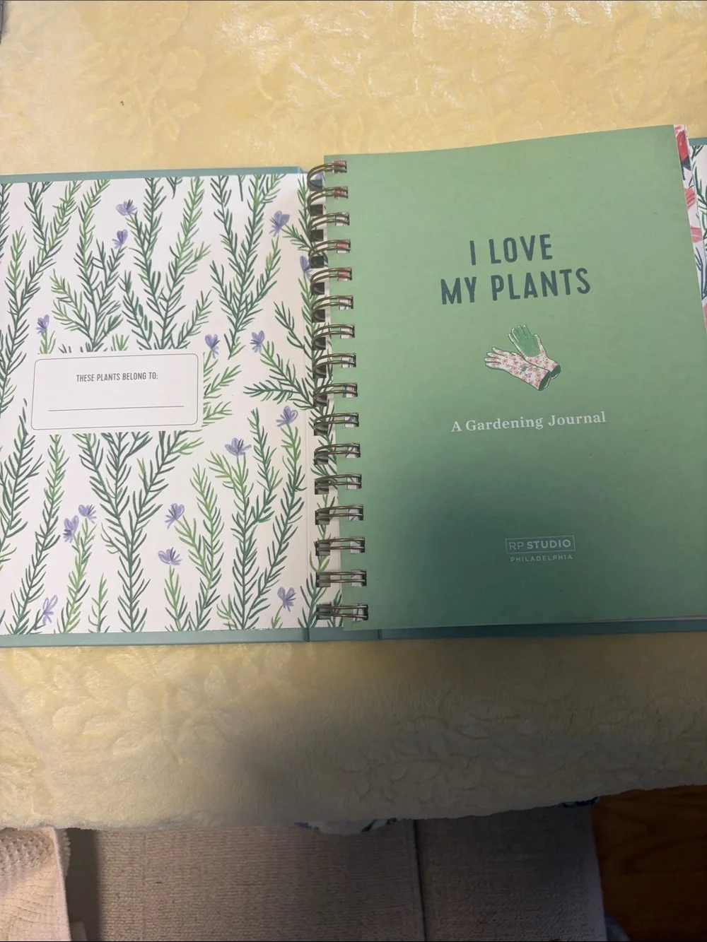 I Love My Plants Gardening Journal  and Little Book for Plant Parents